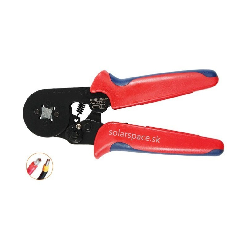 Krimpovacie kliešte na dutinky 0,5-10 mm²