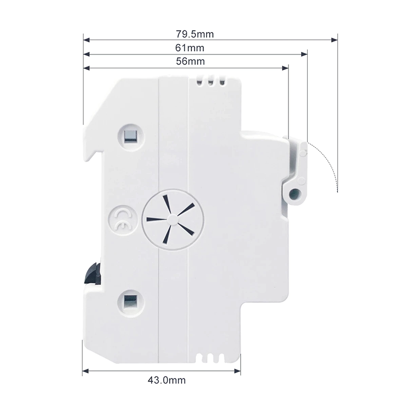 Odpojovač 2-pólový DC 1000V