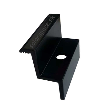 Koncová príchytka - čierna